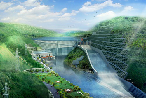 鸠江老挝南塔河1号水电站项目